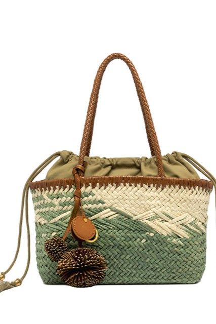 Gianni Chiarini & Marcella Sac cabas Vert