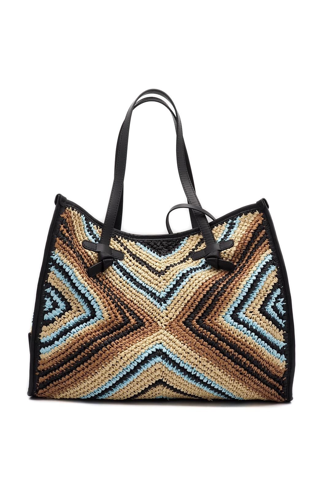 Gianni Chiarini & Marcella Sac cabas Brun-multi