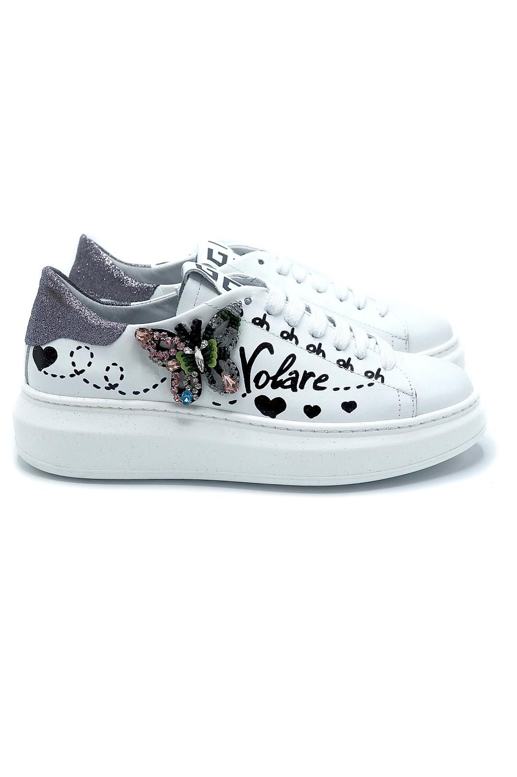 GIO+ basket bas Blanc GIO+ basket bas Blanc