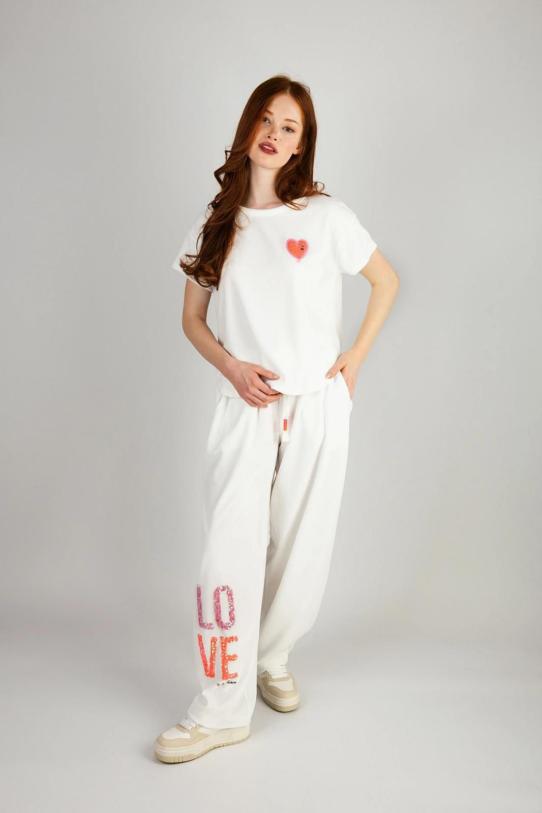 Grace pantalon Blanc