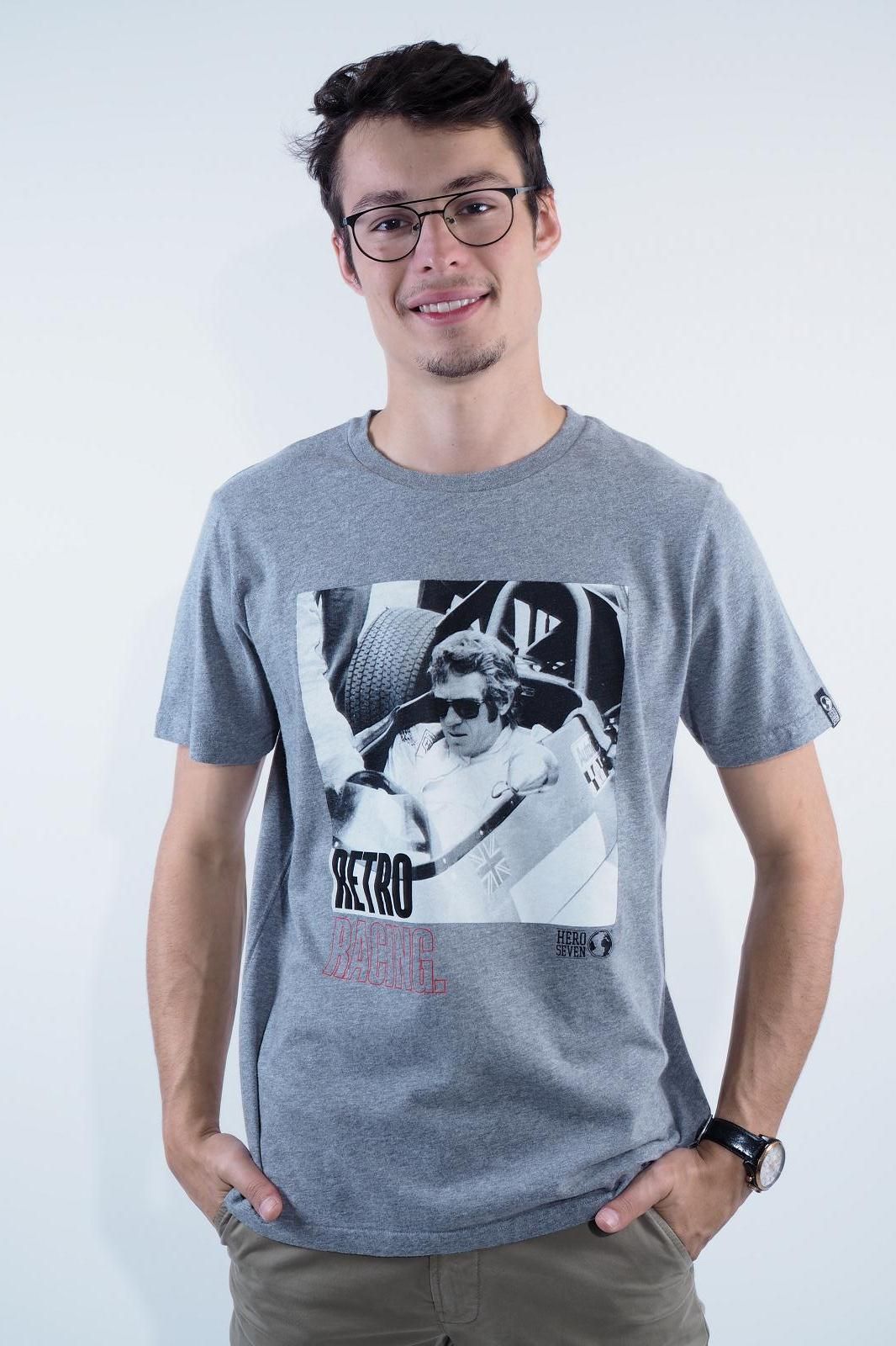 Hero Seven tee-Shirt Gris Hero Seven tee-Shirt Gris