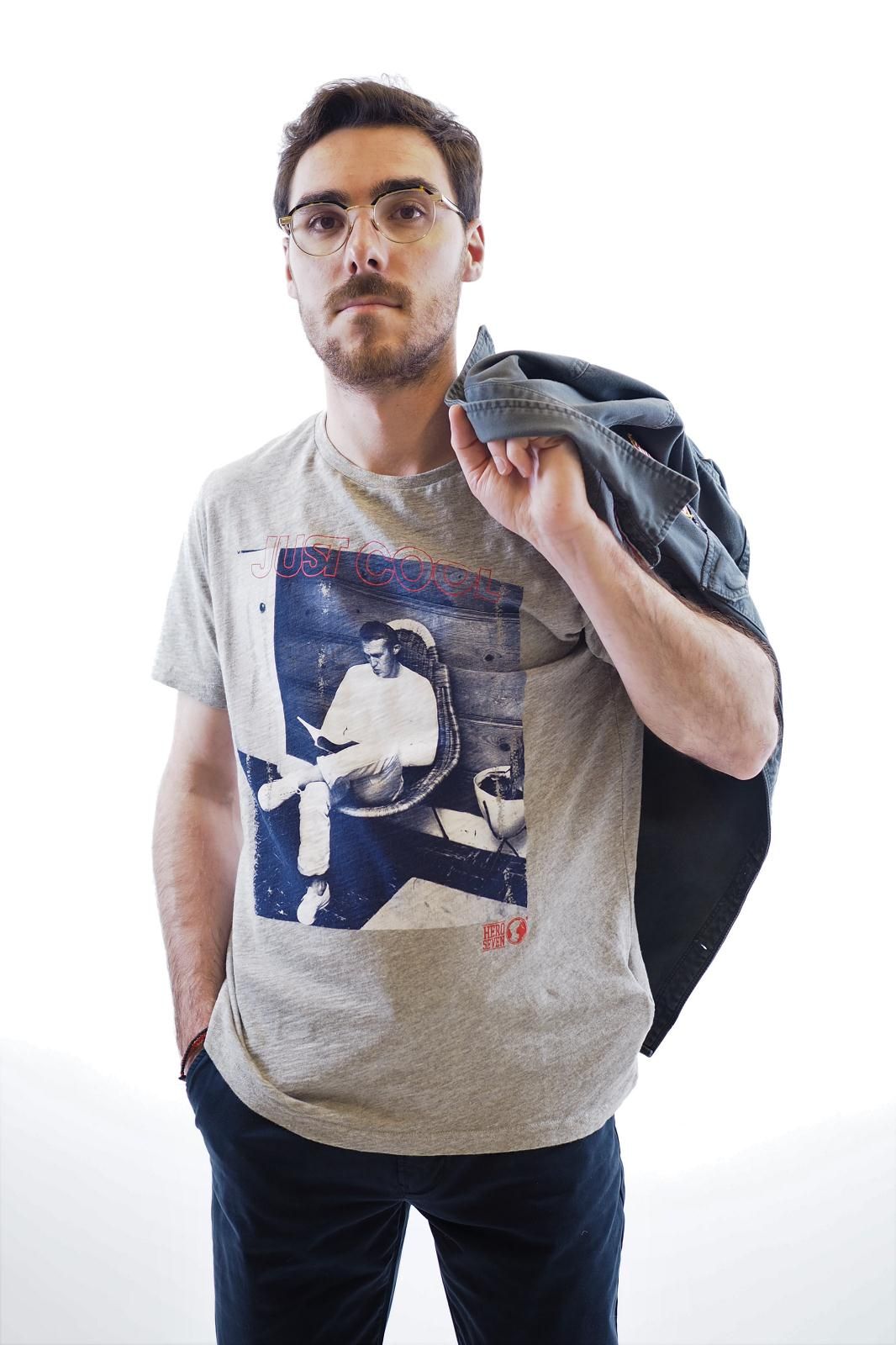 Hero Seven tee-Shirt Gris Hero Seven tee-Shirt Gris