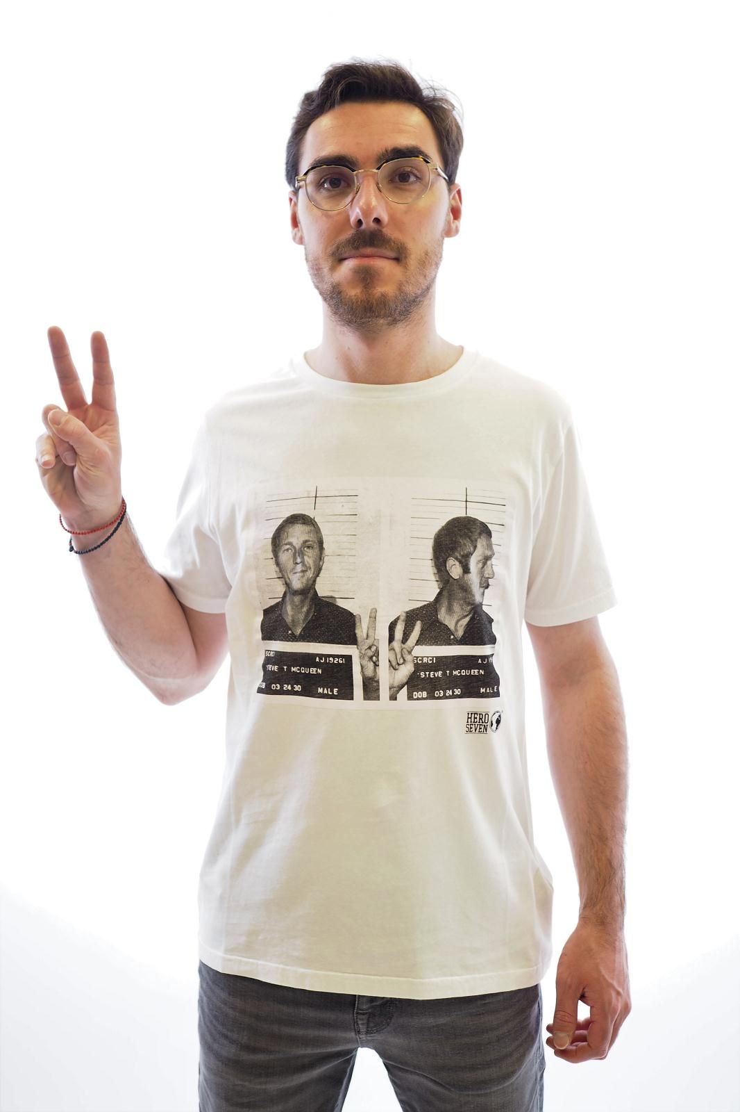 Hero Seven tee-Shirt Blanc Hero Seven tee-Shirt Blanc