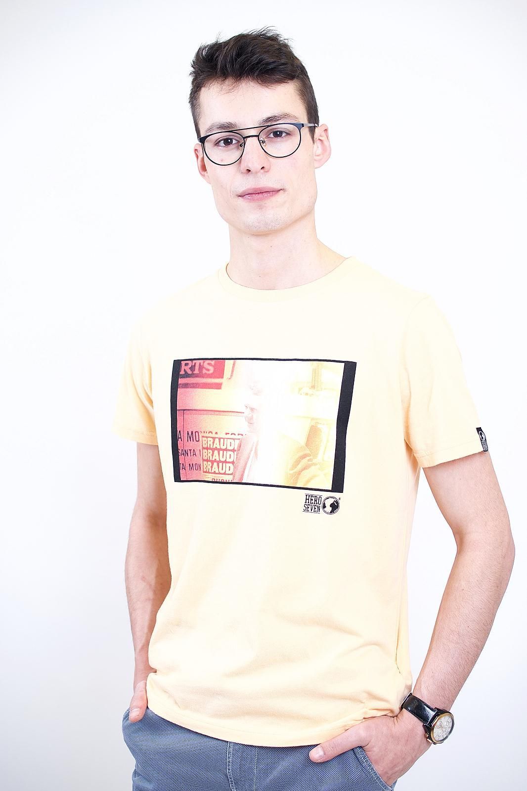 Hero Seven tee-Shirt saumon Hero Seven tee-Shirt saumon