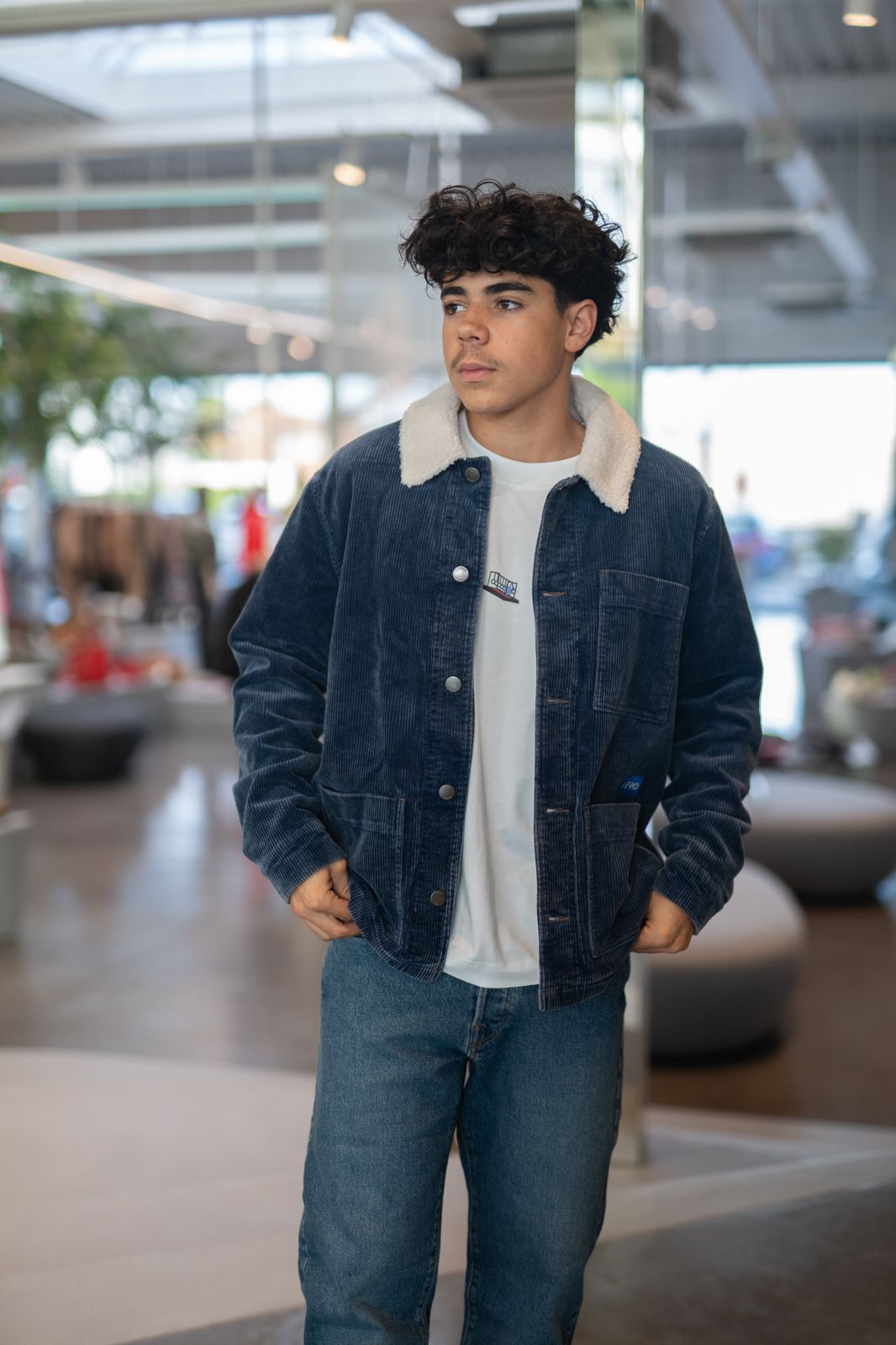 Hero Seven manteau Bleu Hero Seven manteau Bleu