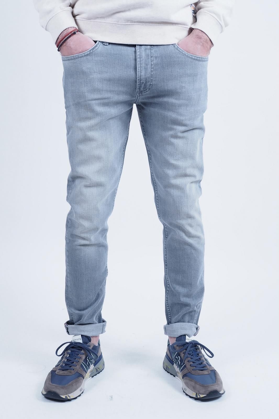 Jeans gris délavé HERO SEVEN | Marine