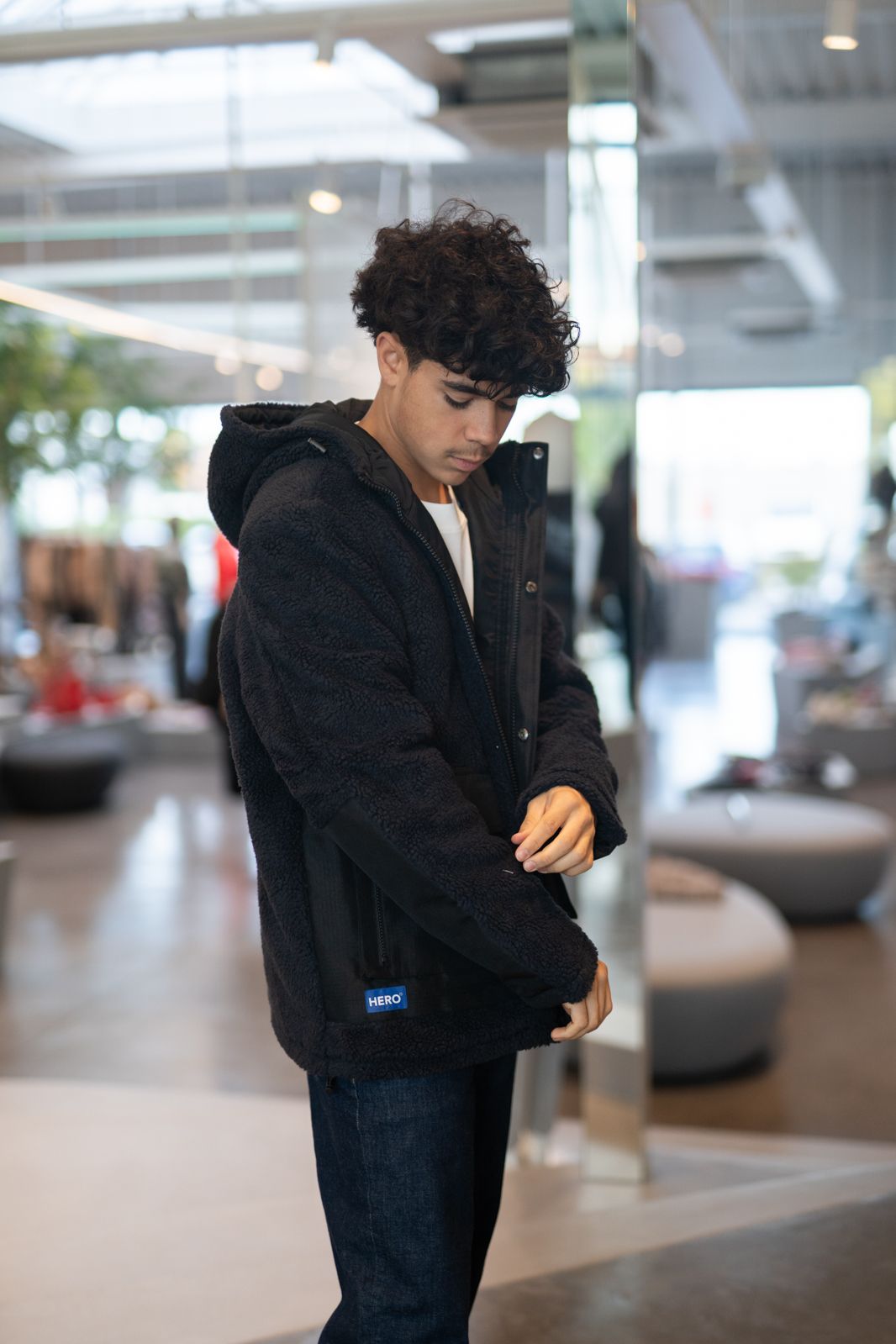 Hero Seven manteau Bleu