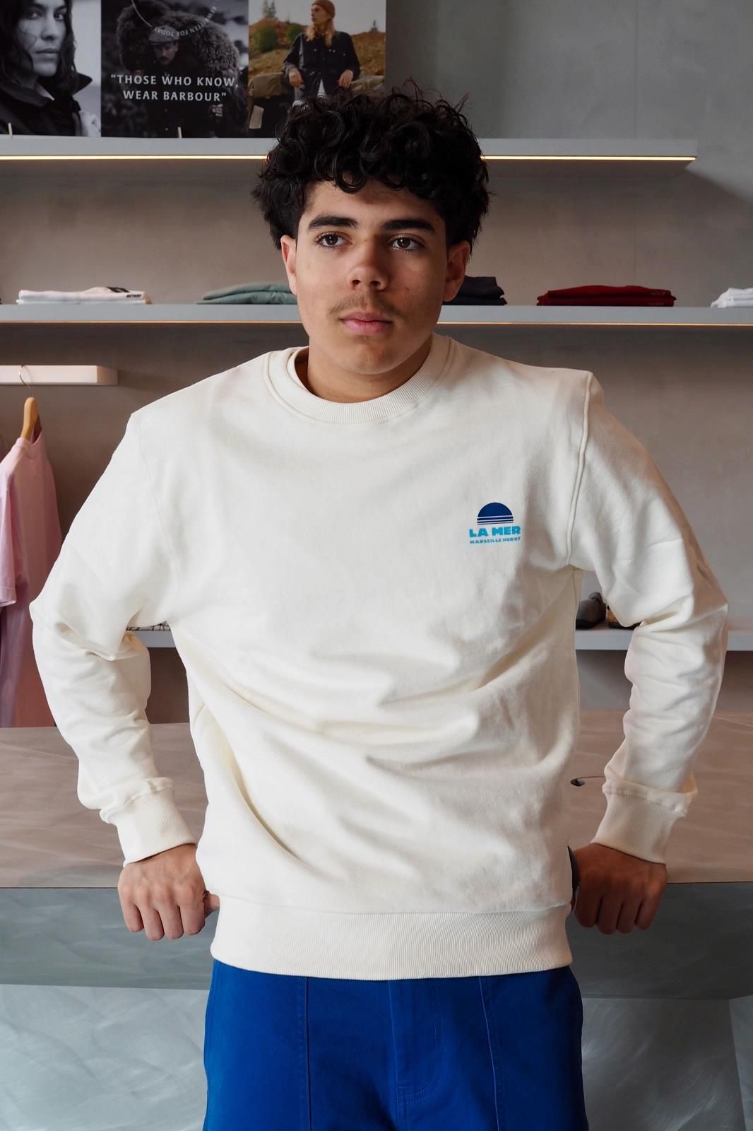 Hero Seven sweat  Ecru