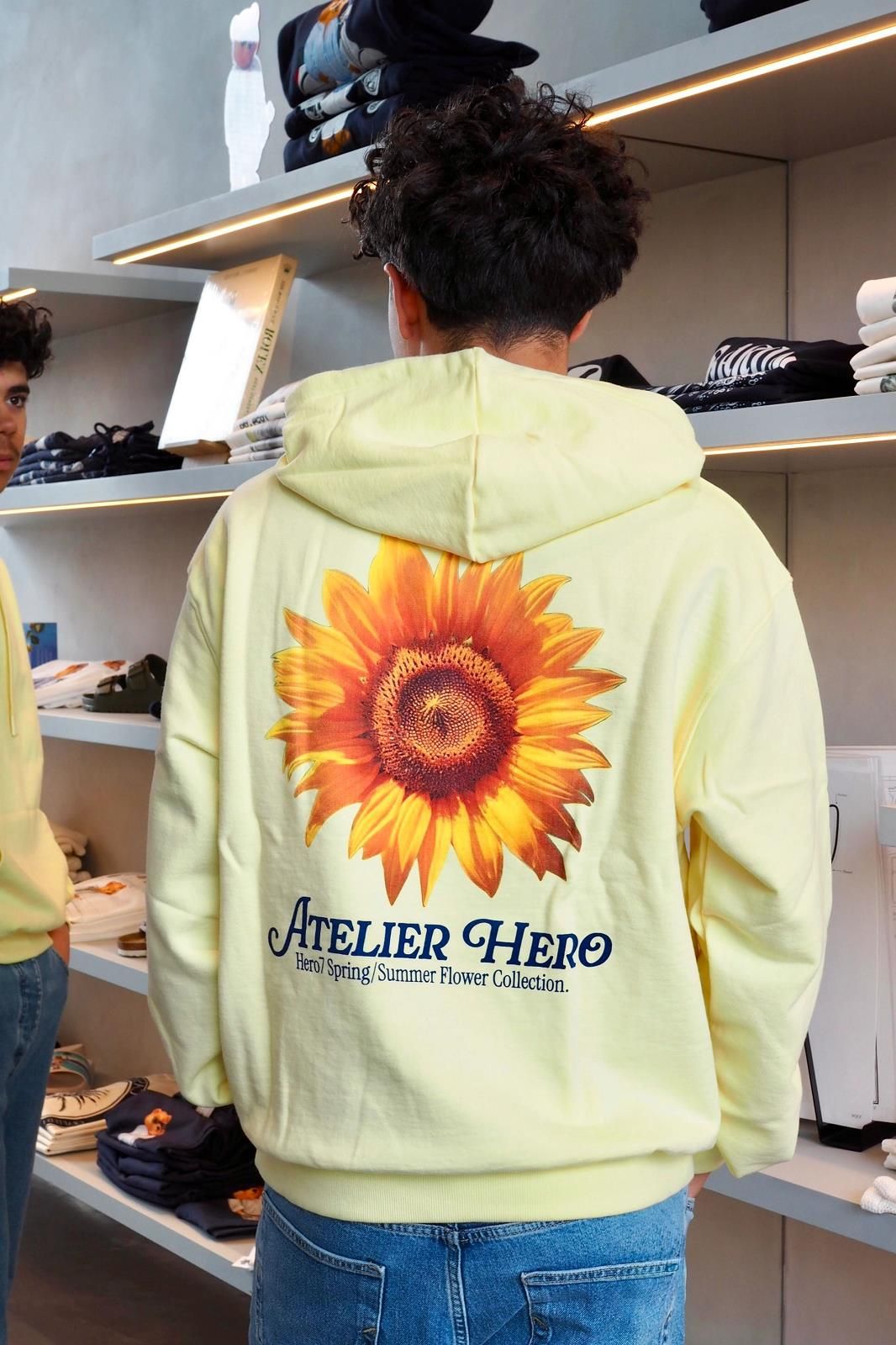 Hero Seven sweat  Jaune