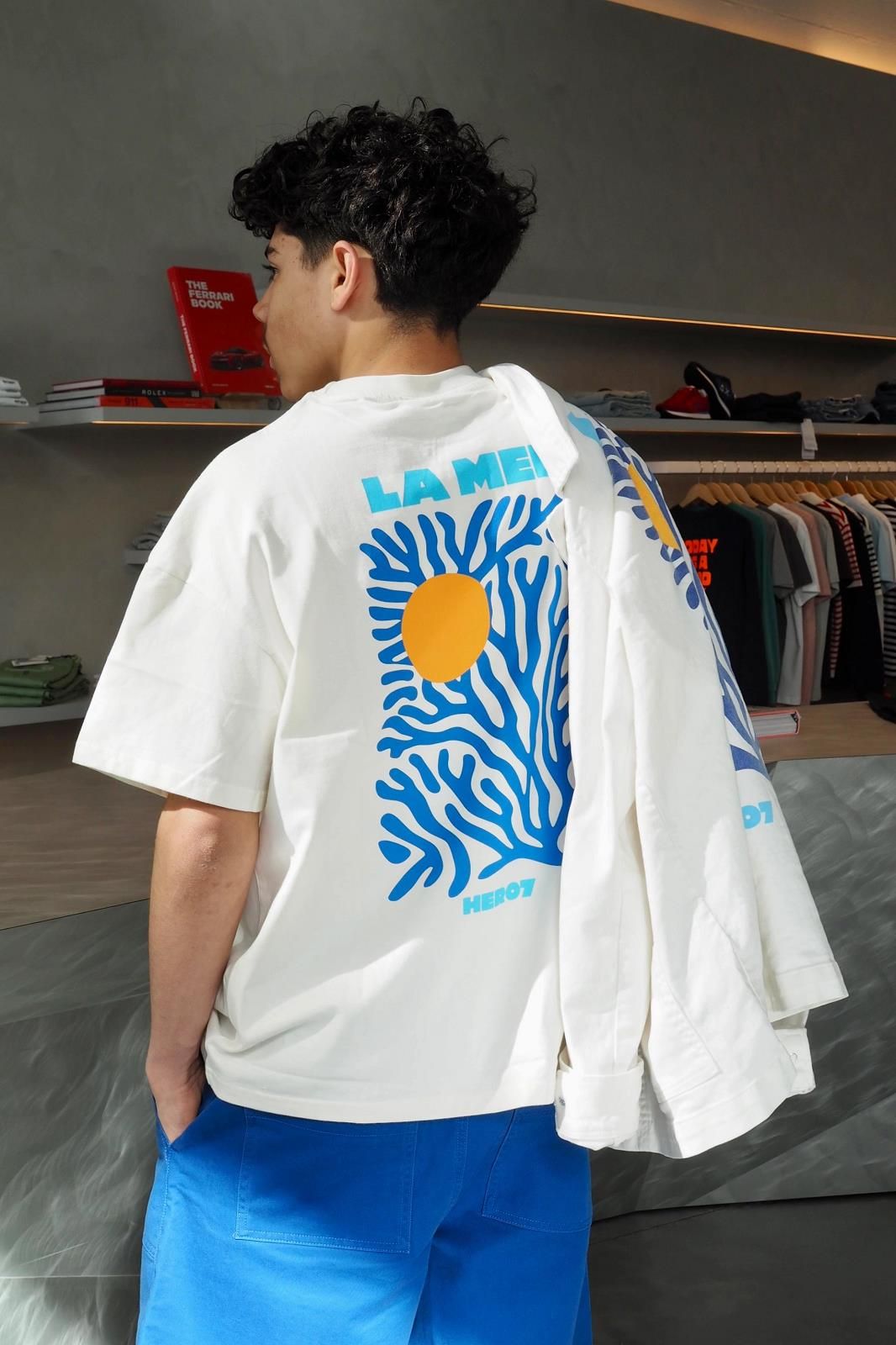 Hero Seven tee-Shirt Ecru