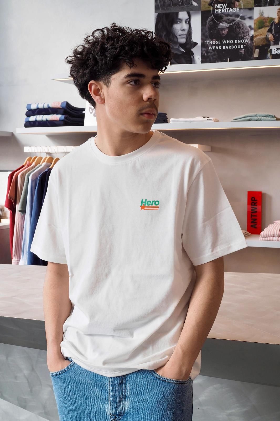 Hero Seven tee-Shirt Ecru