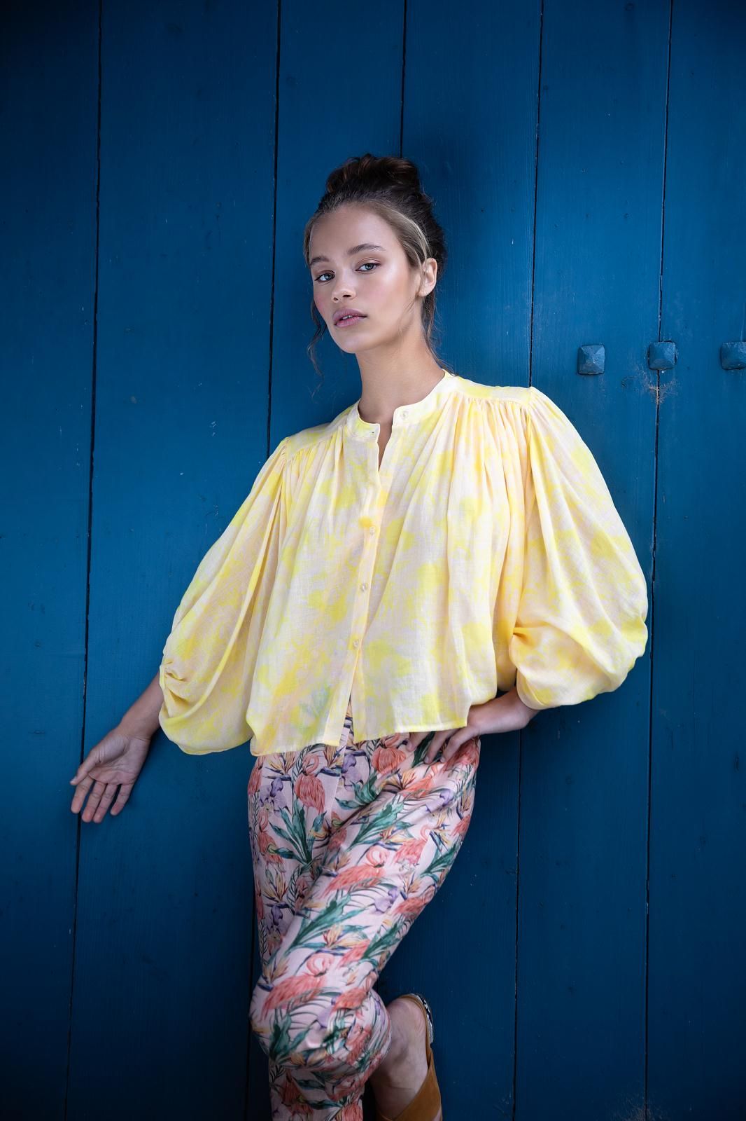 Imprévu blouse Jaune Imprévu blouse Jaune