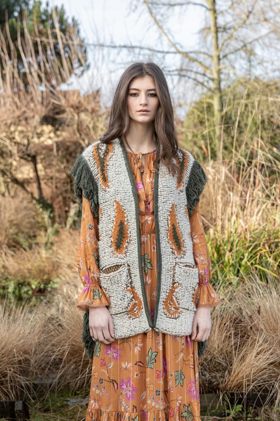 Imprévu cardigan Kaki Imprévu cardigan Kaki
