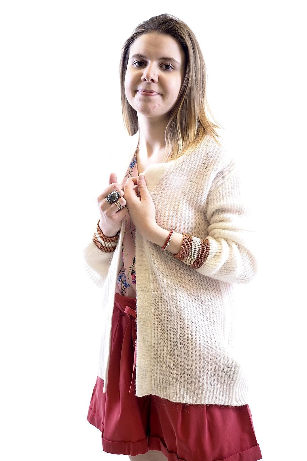 Imprévu cardigan Ecru Imprévu cardigan Ecru