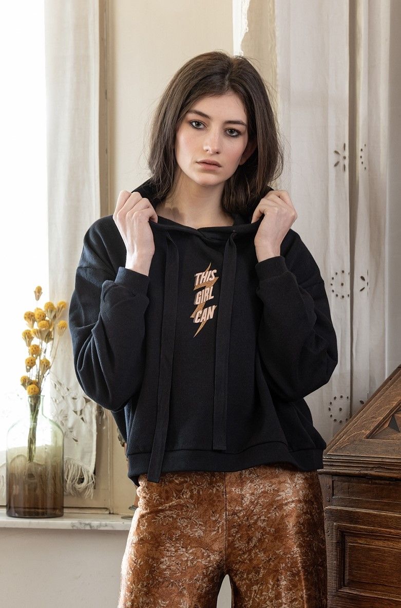 Imprévu pull Noir Imprévu pull Noir