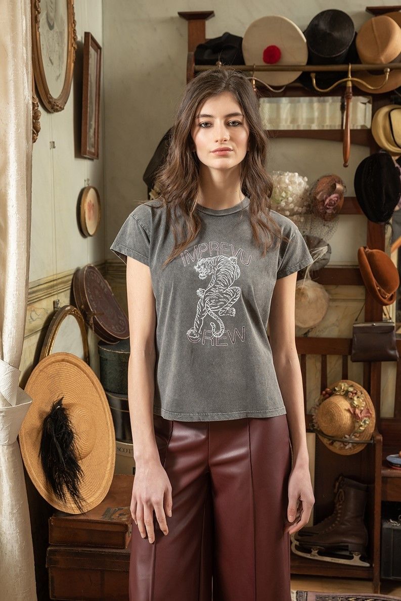 Imprévu tee-Shirt Gris Imprévu tee-Shirt Gris