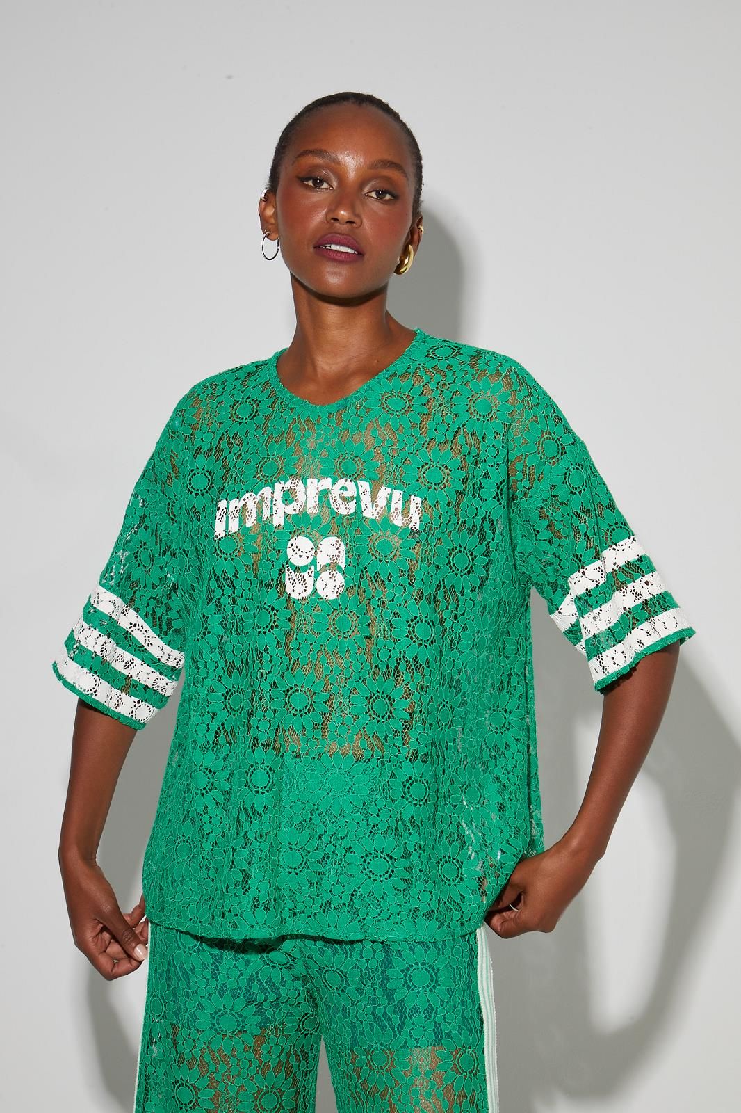 Imprévu tee-Shirt Vert