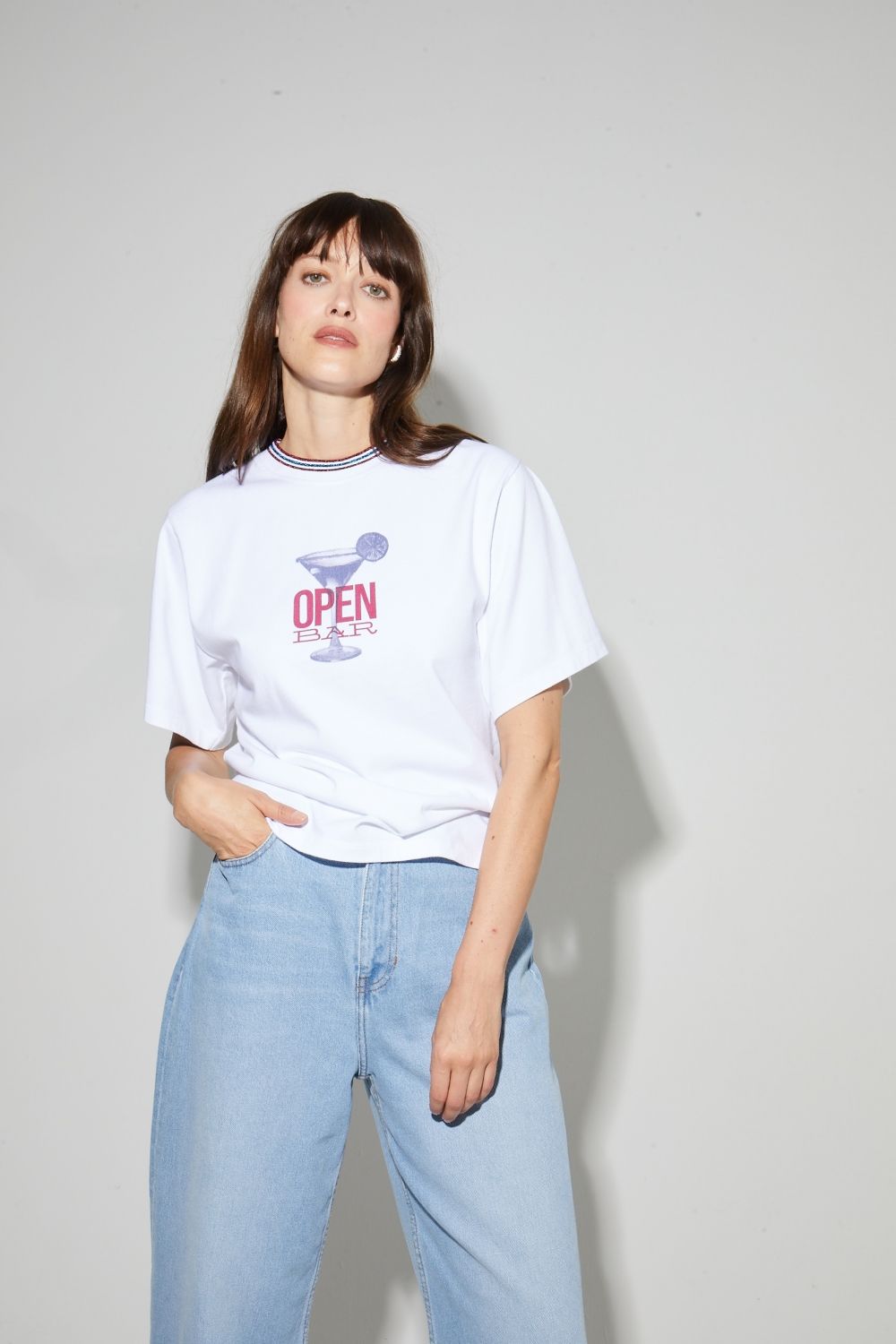 Imprévu tee-Shirt Blanc