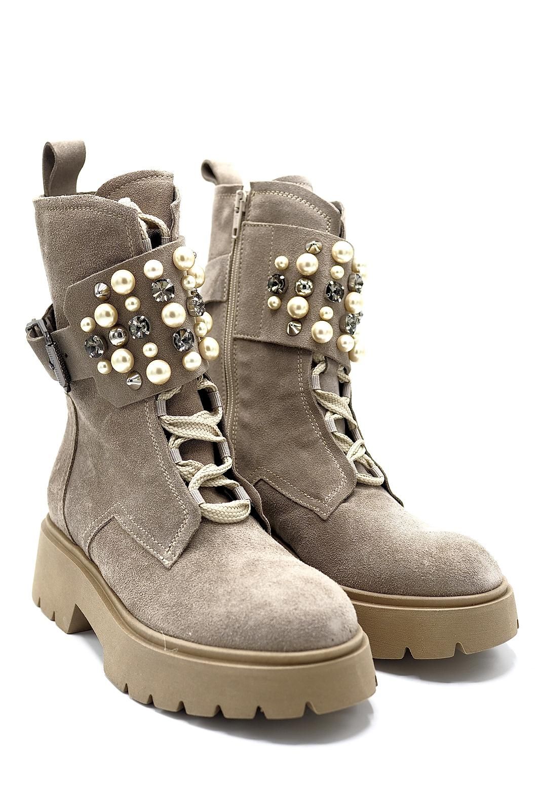 Janet&Janet bottine Taupe Janet&Janet bottine Taupe