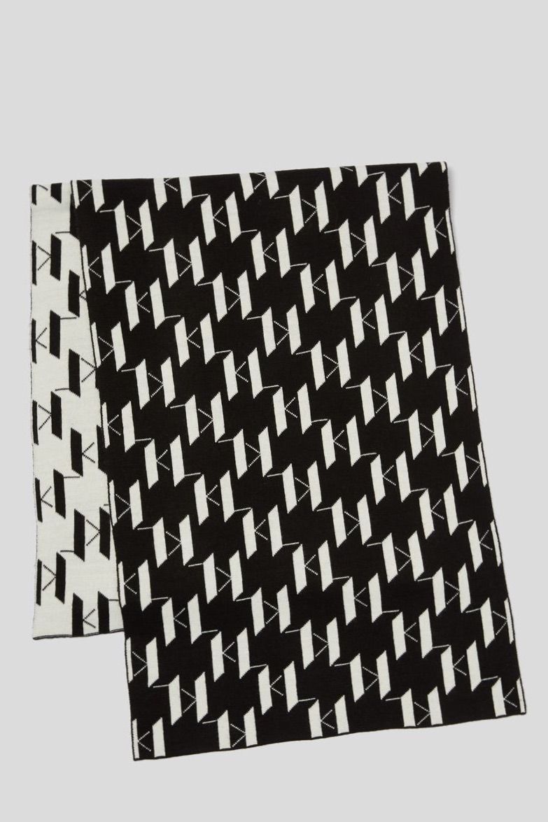 Karl Lagerfeld foulard Noir/blanc Karl Lagerfeld foulard Noir/blanc