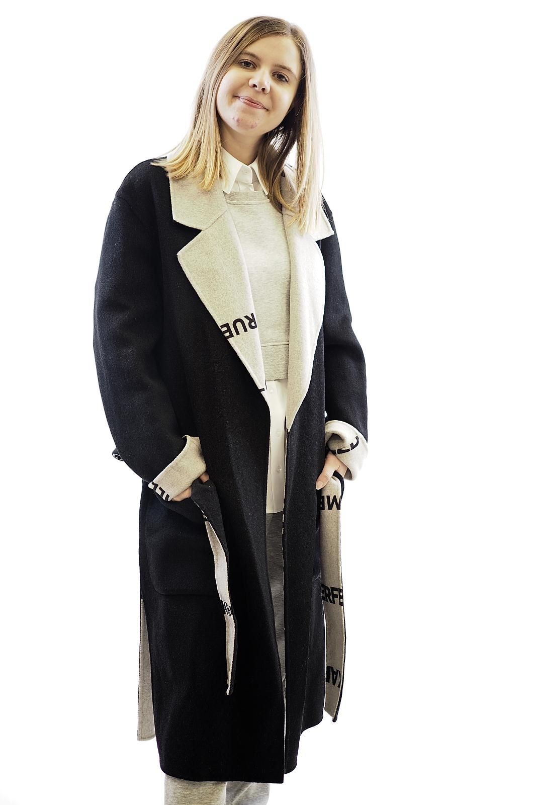 Karl Lagerfeld manteau Noir Karl Lagerfeld manteau Noir