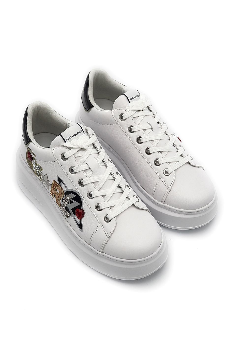 basket compensée dorée