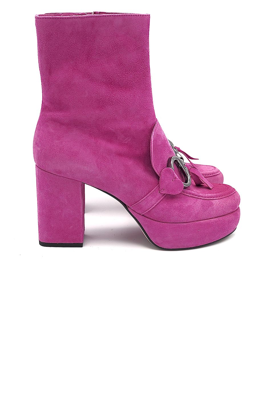 Kennel & Schmenger boots Rose femmes (vintage '70 semelle plateau - 57120 boots rose vintage ) - Marine | Much more than shoes