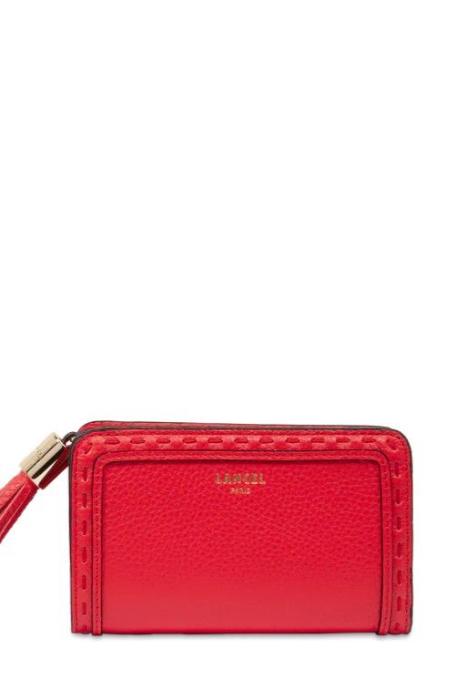 Lancel porte-feuilles Rouge