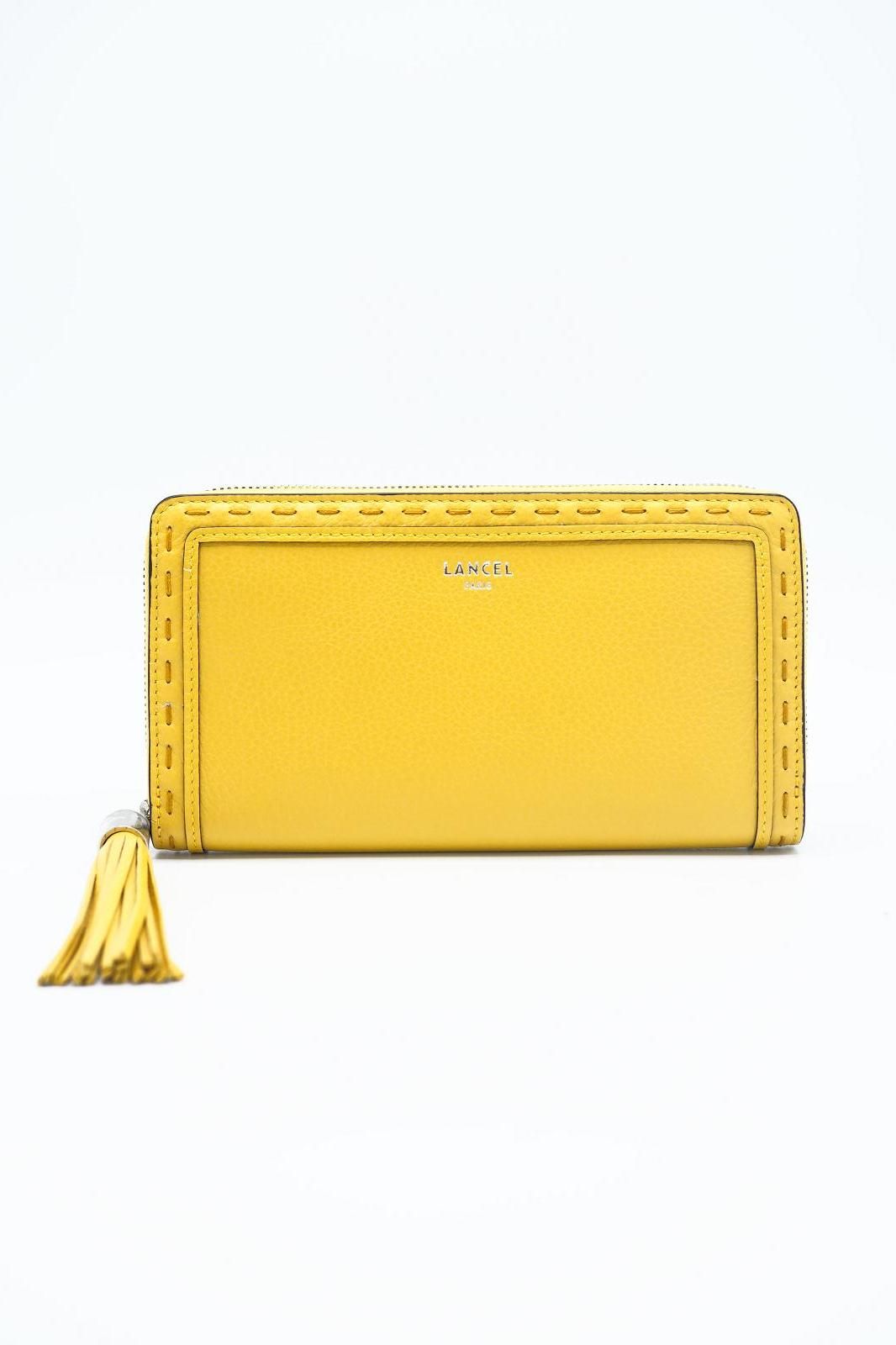 Lancel porte feuilles Jaune Lancel porte feuilles Jaune
