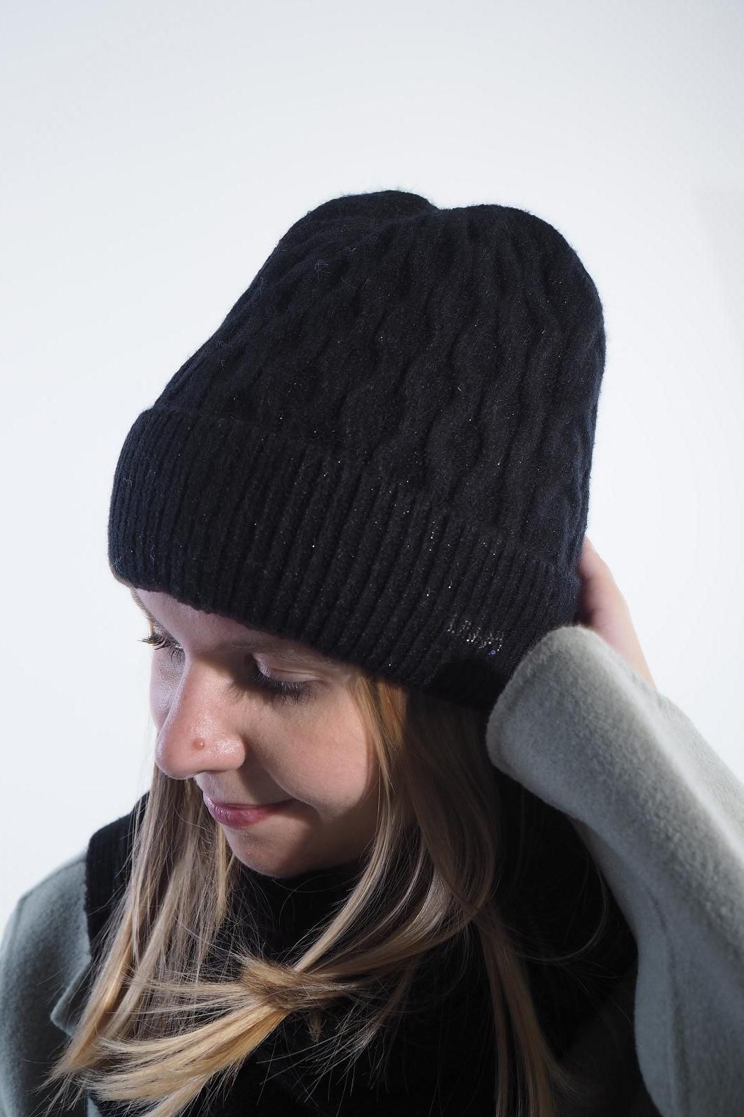 Liu Jo Accessoires bonnet Noir Liu Jo Accessoires bonnet Noir
