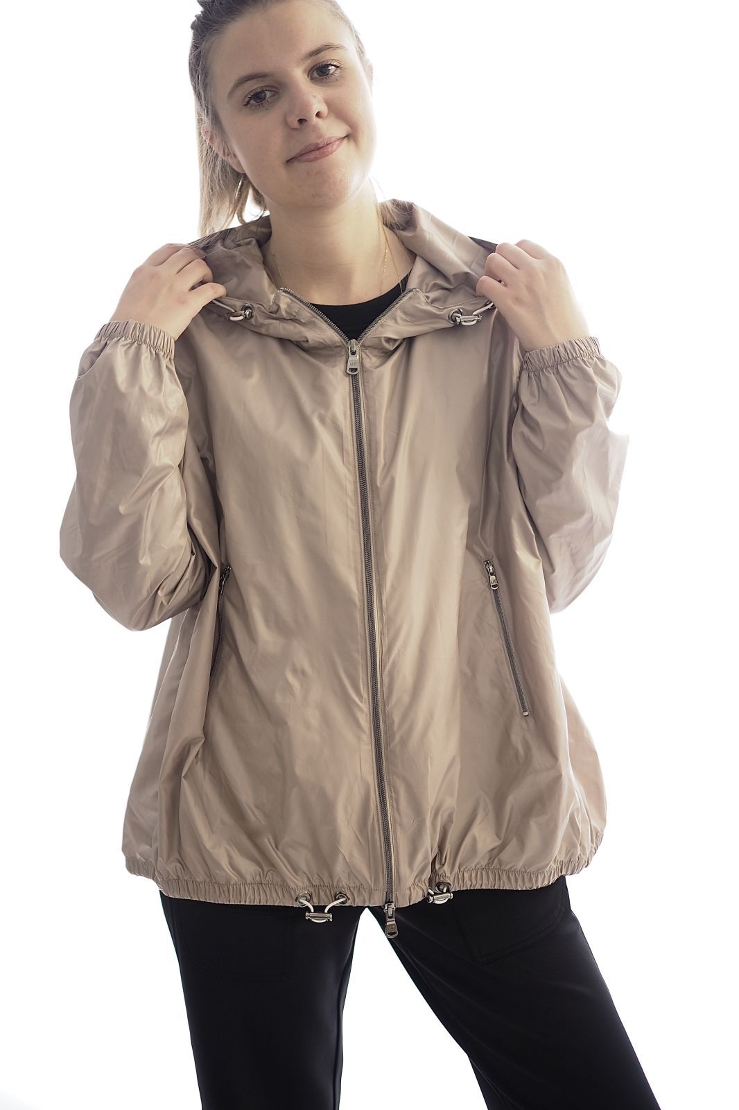 Margittes  Taupe femmes (MARGI-KWay - 46200 Coupe vent taupe) - Marine | Much more than shoes