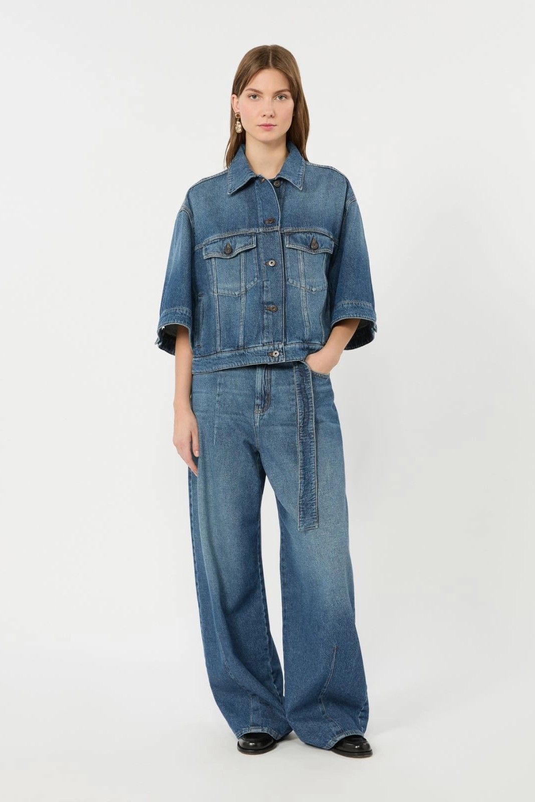 MaxMara-Weekend pantalon Bleu