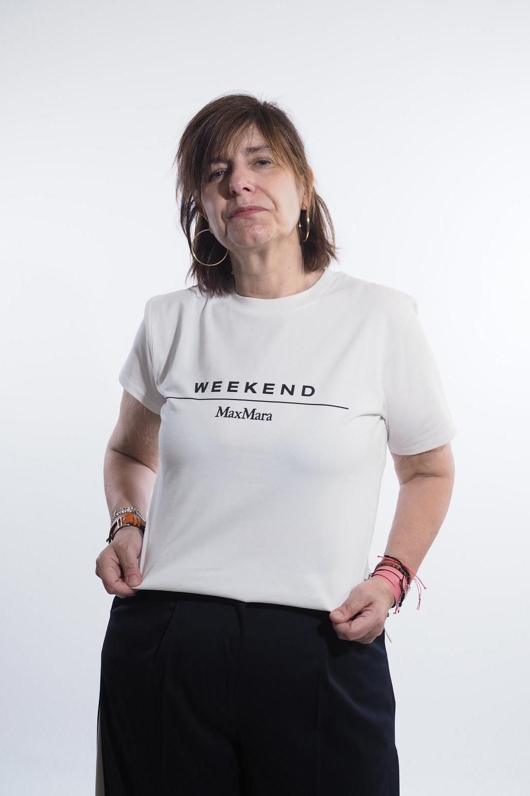 MaxMara-Weekend tee-Shirt Blanc MaxMara-Weekend tee-Shirt Blanc
