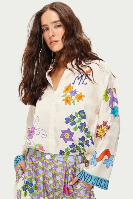 Me369 chemise Multicolor