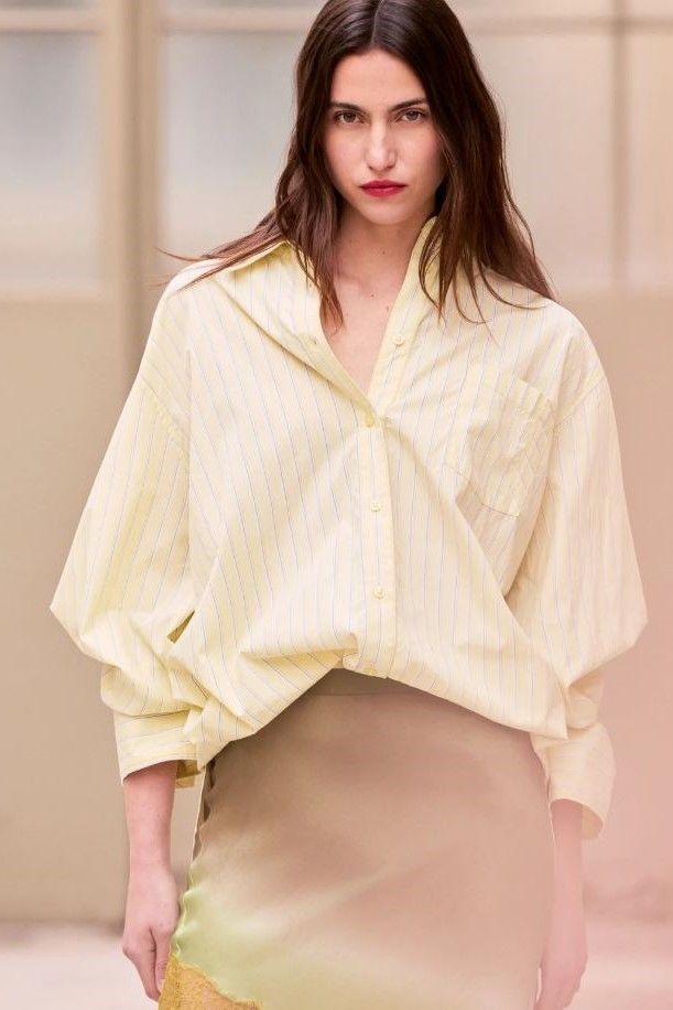 Mes Demoiselles chemise Jaune