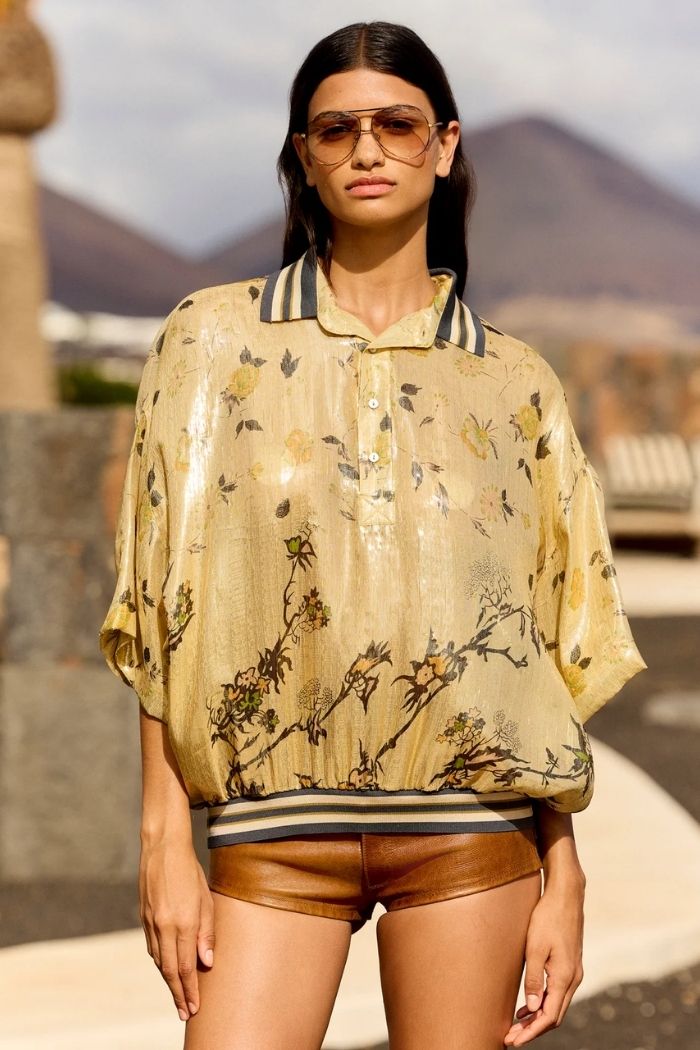 Mes Demoiselles polo Or