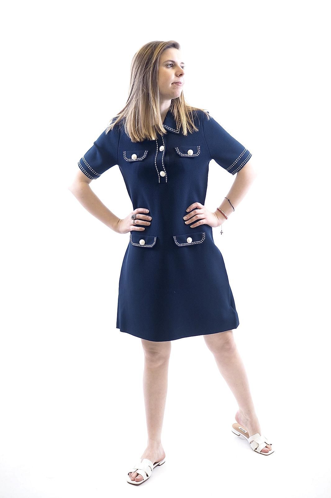 Michael Kors Vêtements robe Bleu Michael Kors Vêtements robe Bleu