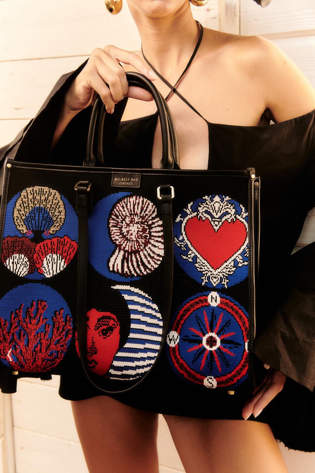 My-Best Bag  sac Bleu-multi