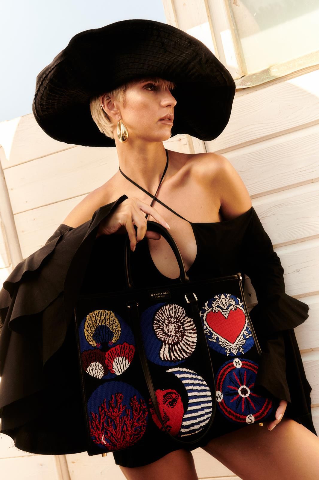 My-Best Bag  sac Bleu-multi