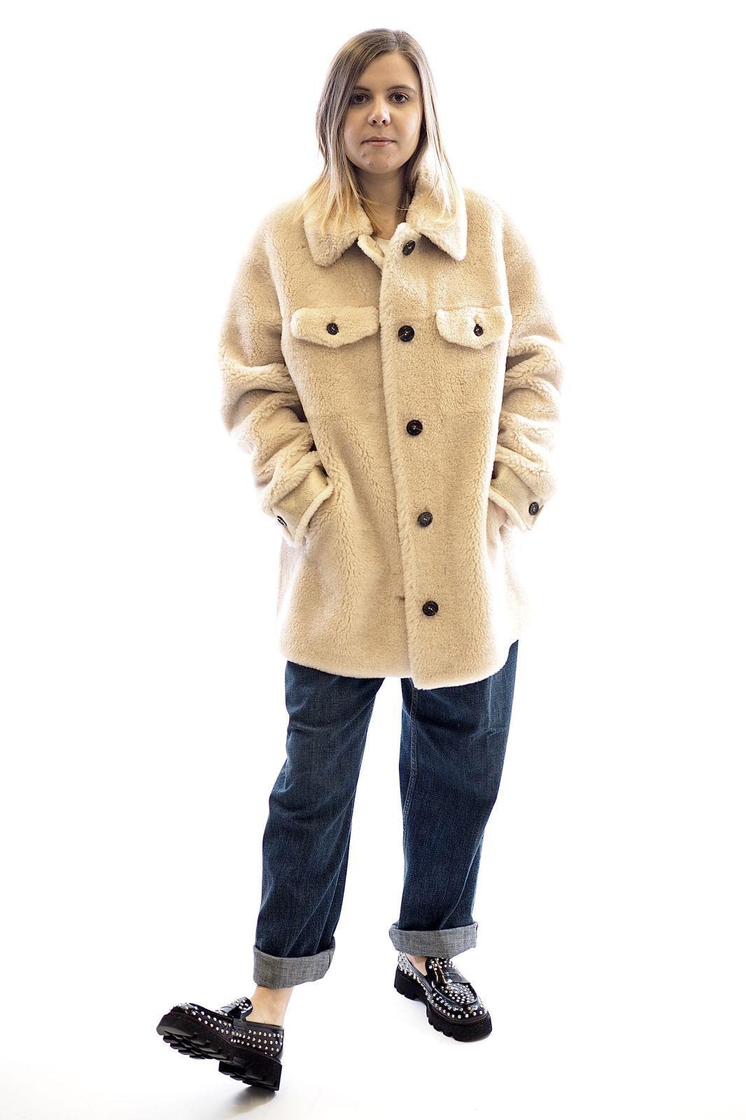 Oakwood manteau Beige Oakwood manteau Beige