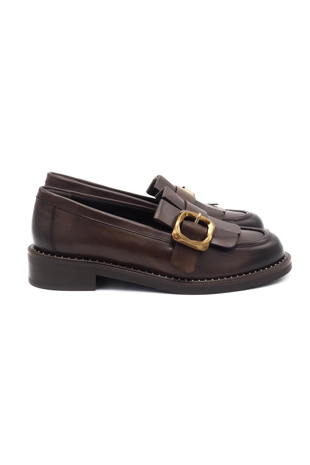 Pertini mocassin Brun