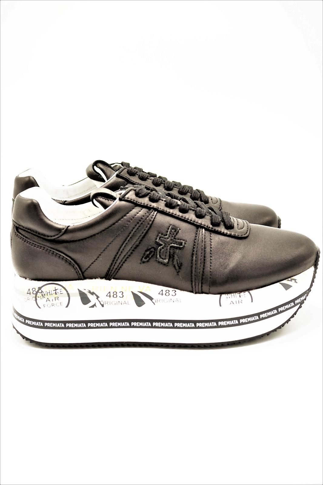 Premiata basket bas Noir Premiata basket bas Noir