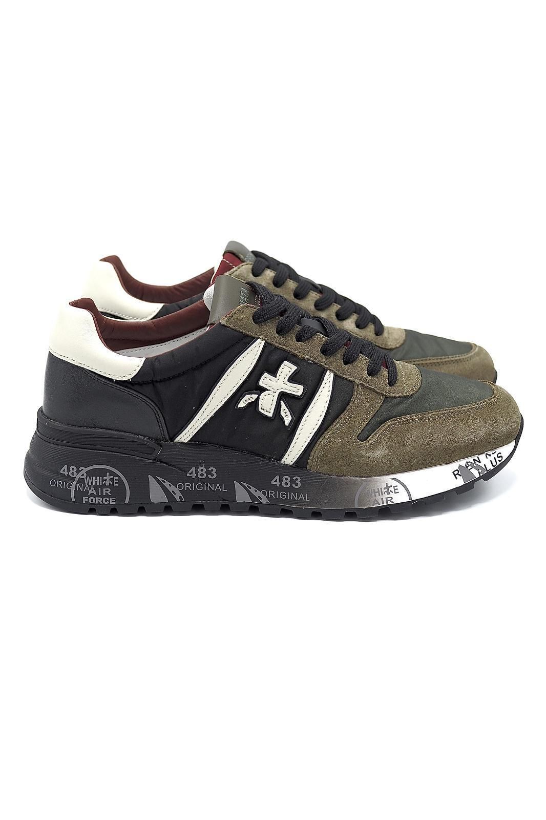 Premiata basket bas Kaki Premiata basket bas Kaki