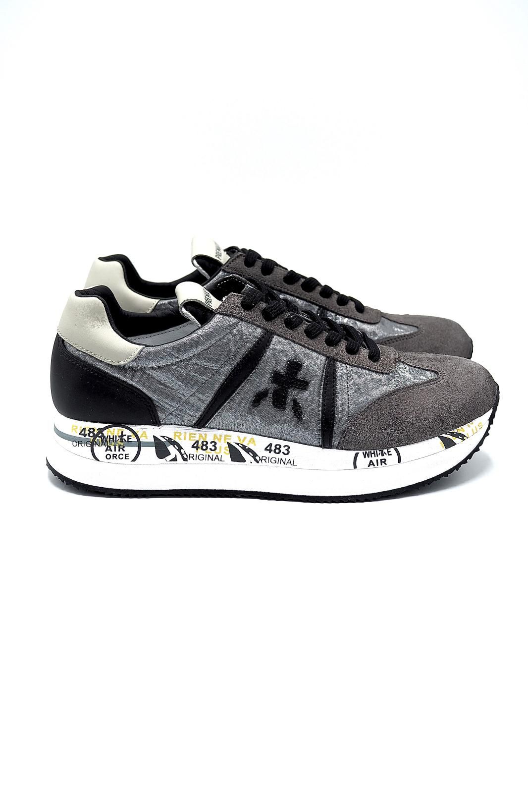 Premiata basket bas Argent Premiata basket bas Argent
