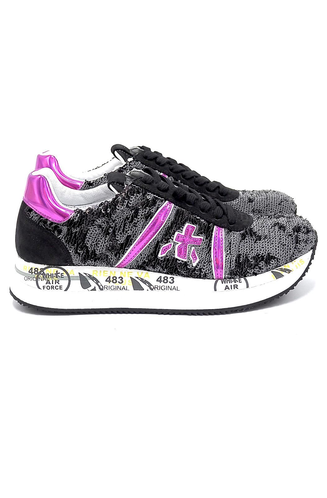 Premiata basket bas Gris Premiata basket bas Gris