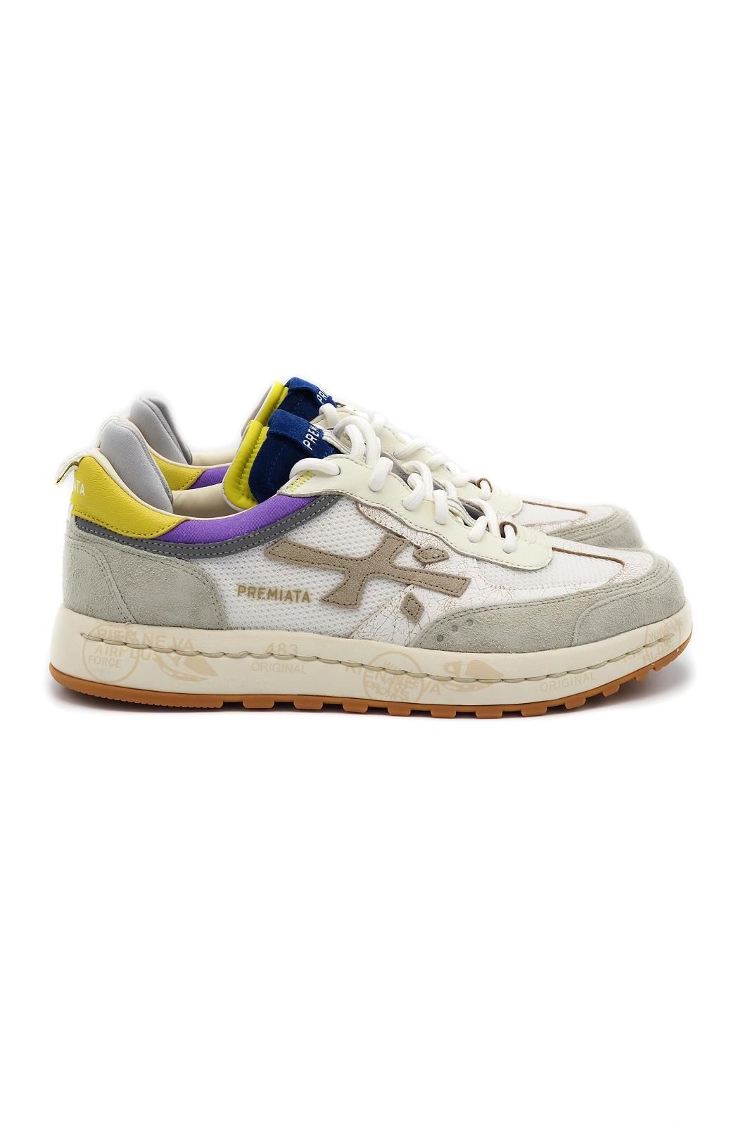 Premiata basket bas Blanc