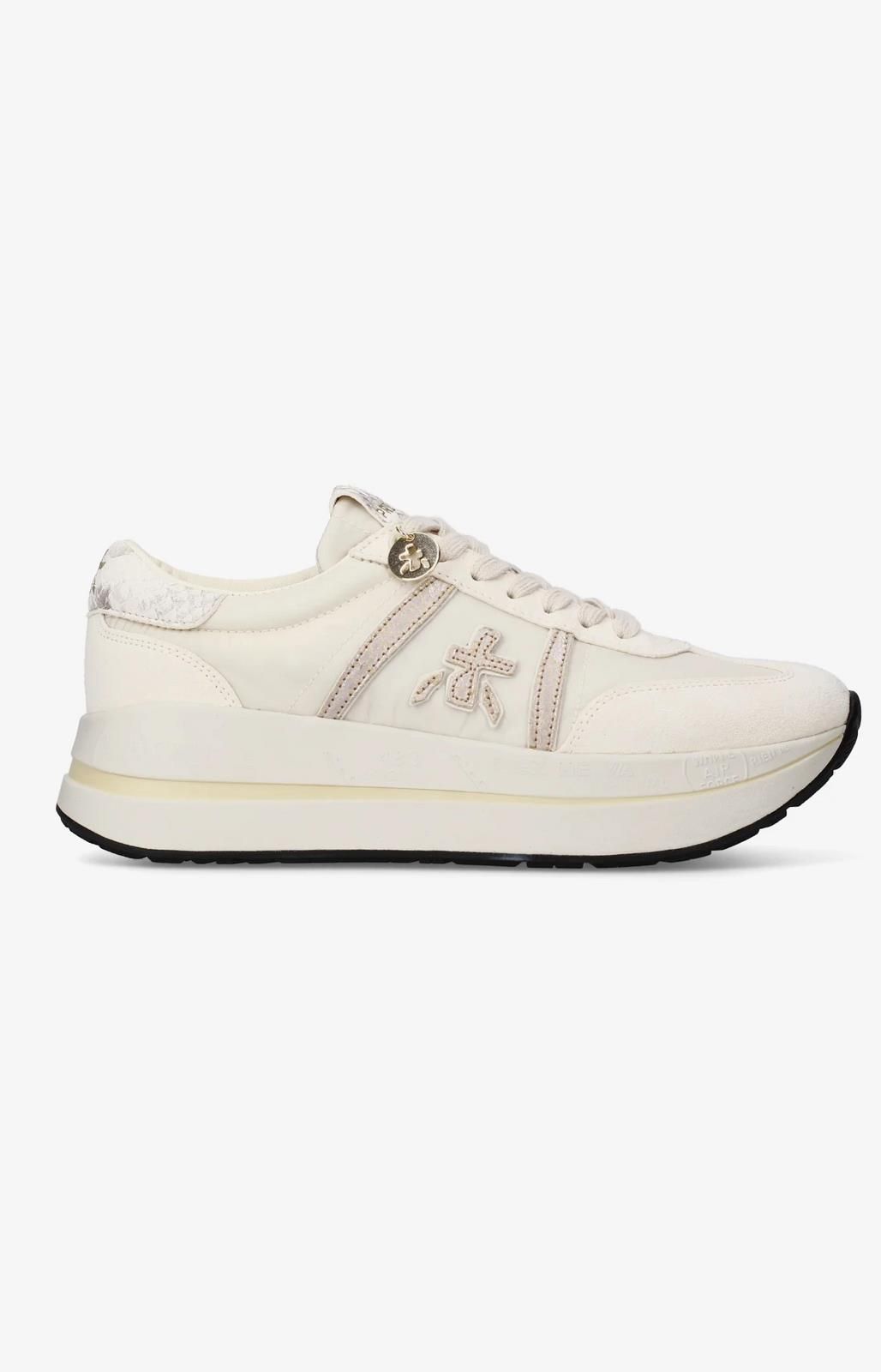 Premiata basket bas Ecru