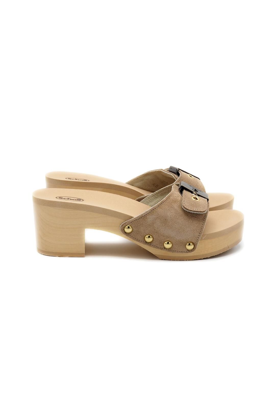 Scholl mule Beige
