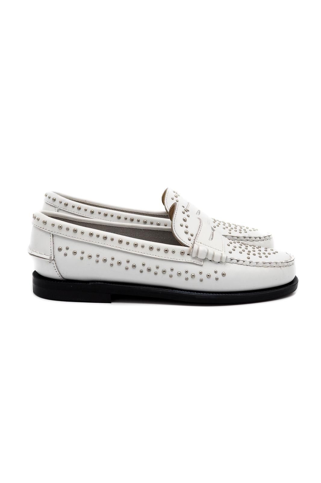 Sebago mocassin Blanc