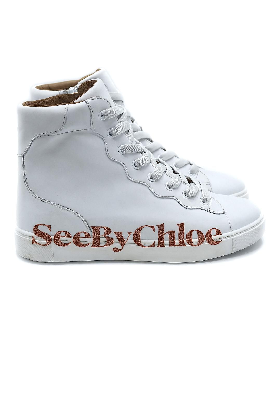 See By Chloé basket haut Blanc See By Chloé basket haut Blanc